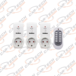 3'lü Uzaktan Kumandalı Priz - WL-227 WELLHISE KWE-YK02-GR 3+1
